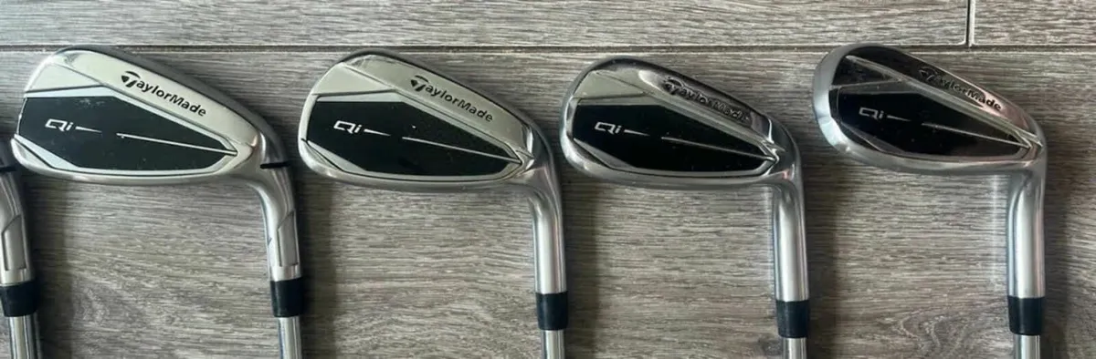 Taylormade QI irons 5,6,7,8,9,P,A Regular Flex - Image 4