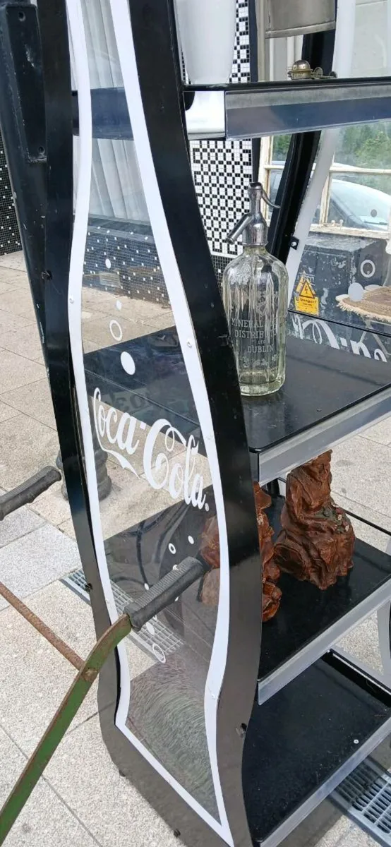 Coca cola stand shelf unit - Image 3