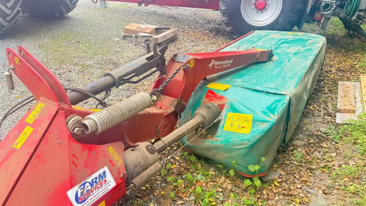 Kverneland Rarrup 2832M Mower - €7,500 + VAT - Image 3