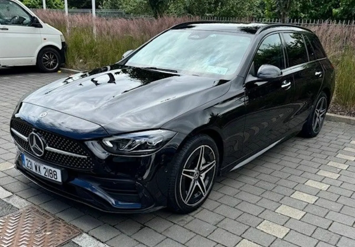 Stunning Merc C-Class Estate AMG 300e 2023 HYBRID - Image 2
