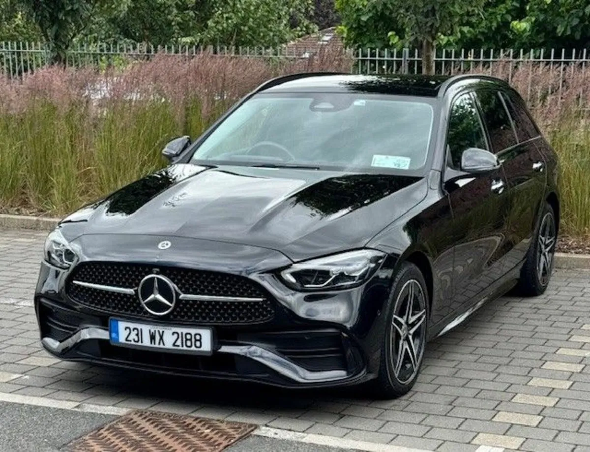 Stunning Merc C-Class Estate AMG 300e 2023 HYBRID - Image 1