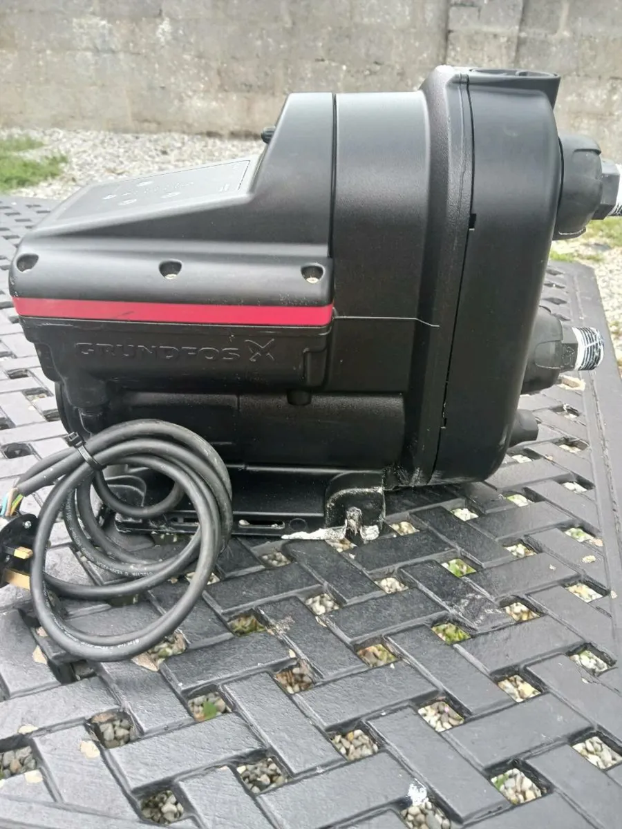 Grundfos pump booster works perfect pm if interest - Image 1