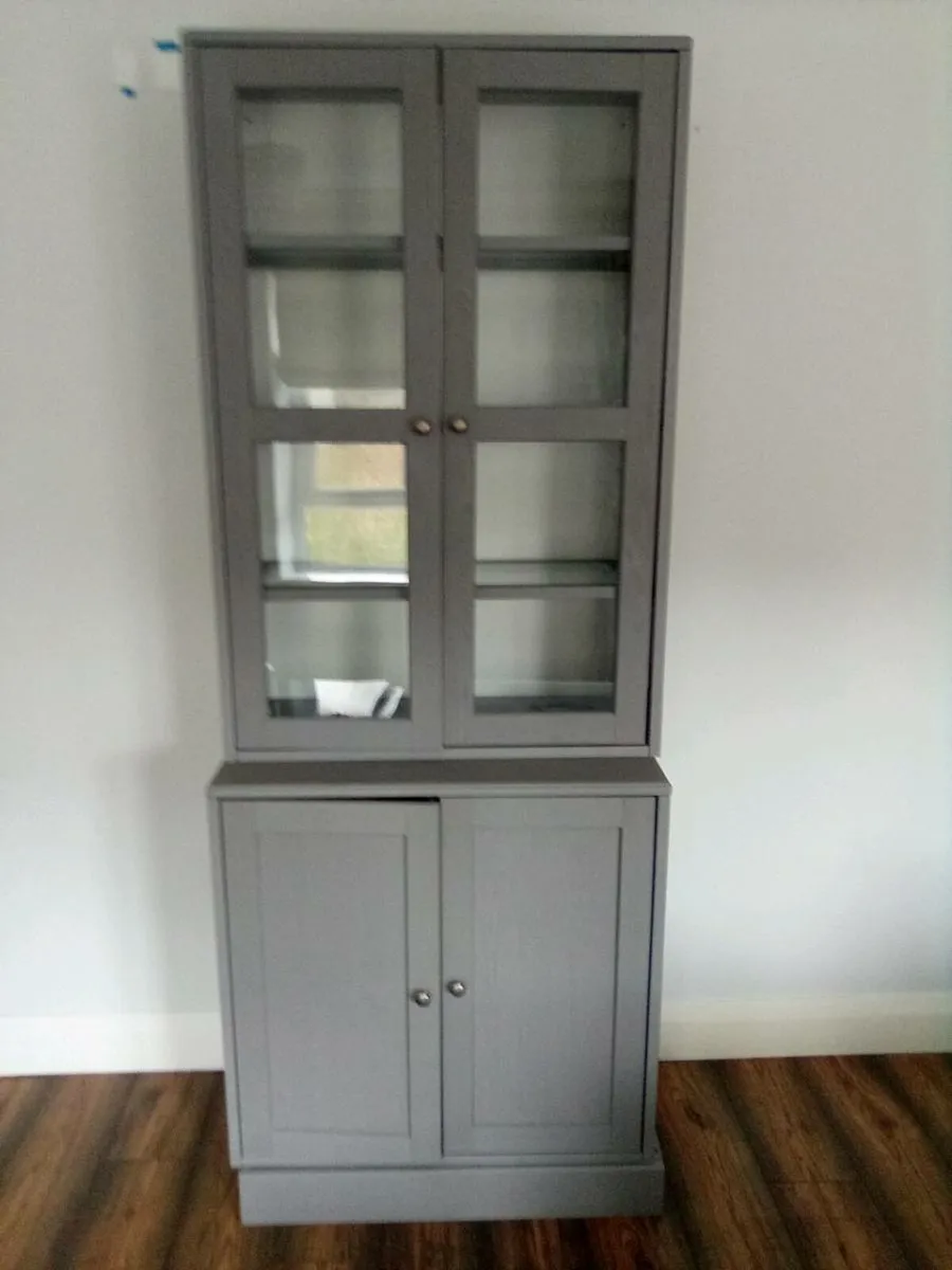 Glass Display and storage cubard - Image 2