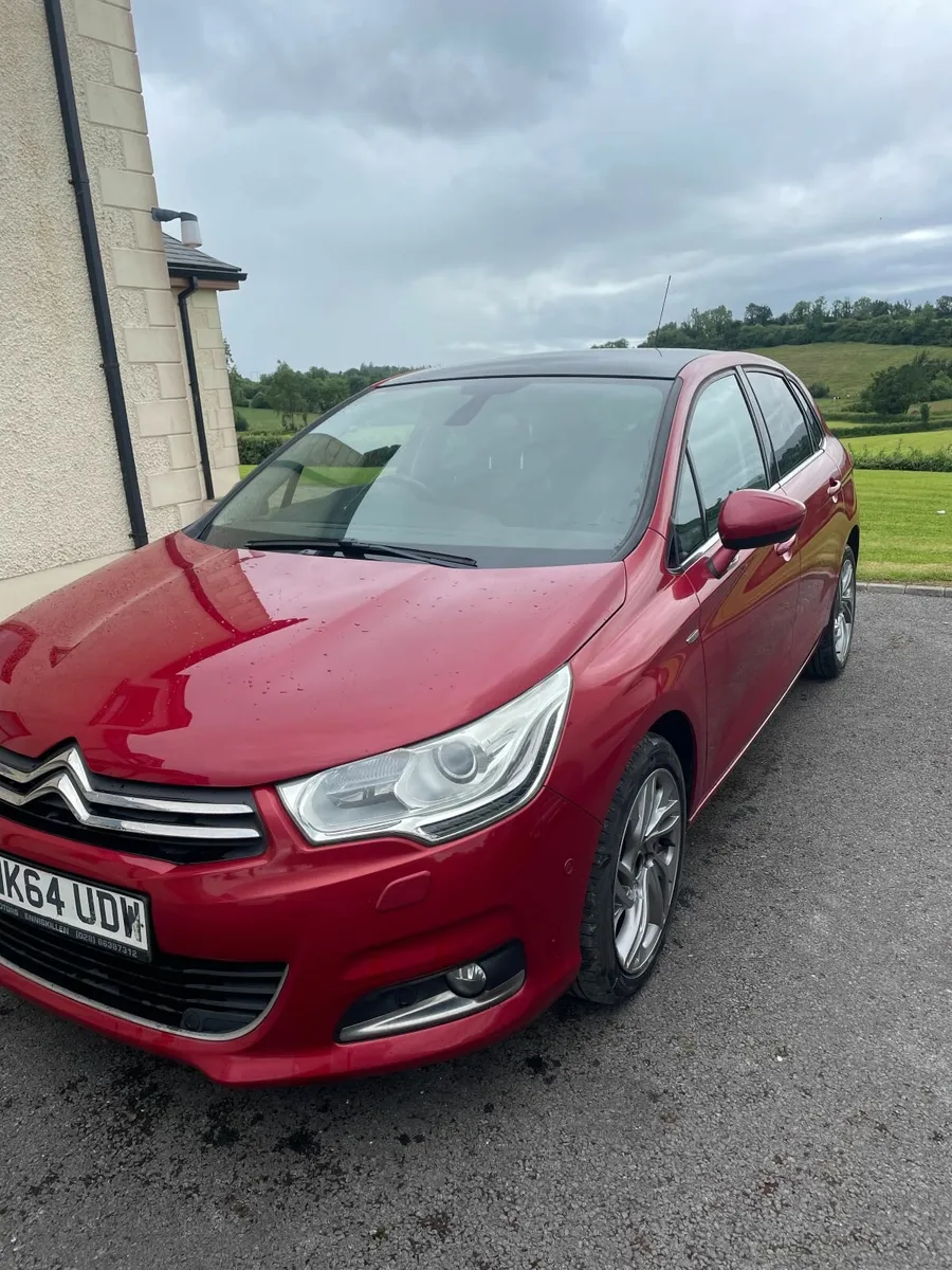 2014 Red Citroen C4 E-HDI Airdream Manual - Image 1