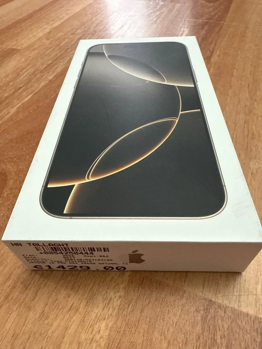 IPhone 16 Pro Max 256gb Natural Titanium Grey - Image 3