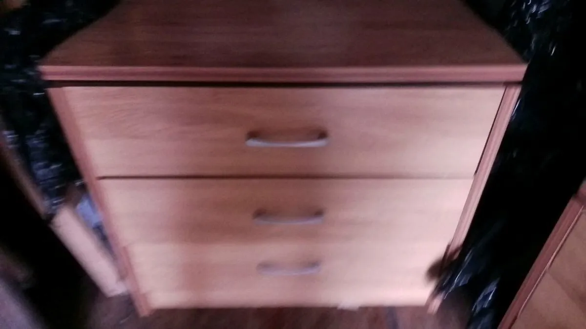 Chest and bedside locker - Image 1