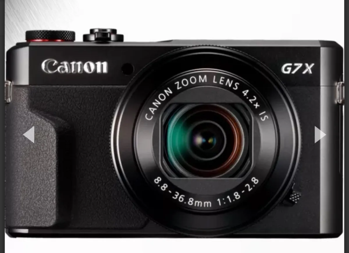 Canon G7 X Mark ii