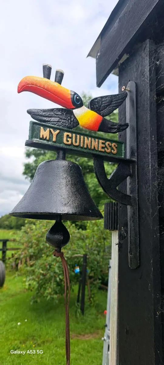 Guinness cast iron bell - Image 2