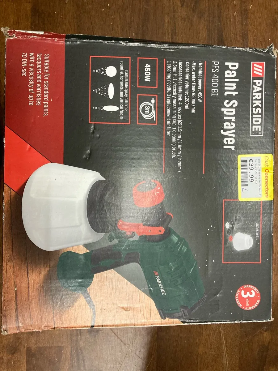 Parkside paint sprayer - Image 1