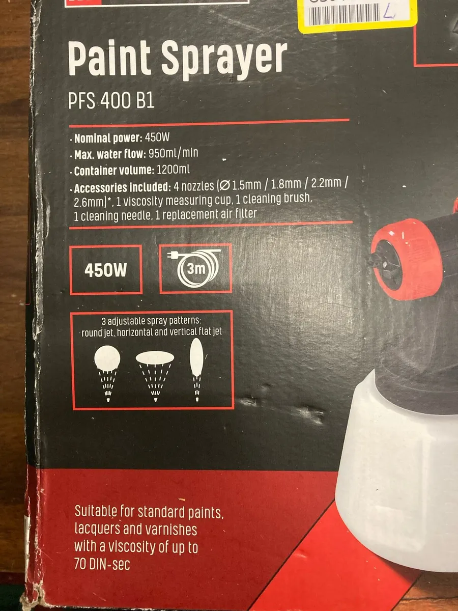 Parkside paint sprayer - Image 2