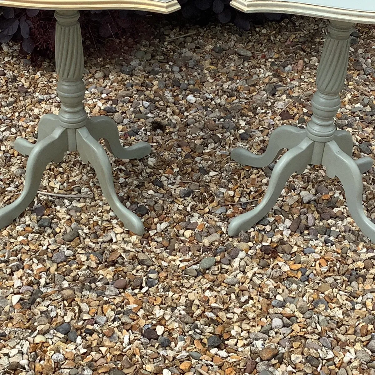 Pair of Elegant Side/ Lamp Tables - Image 3