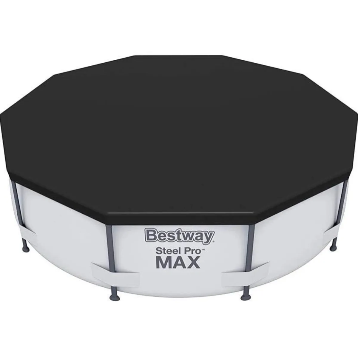 New 12ft Bestway Swimming Pool + Pump + Cover - Image 4