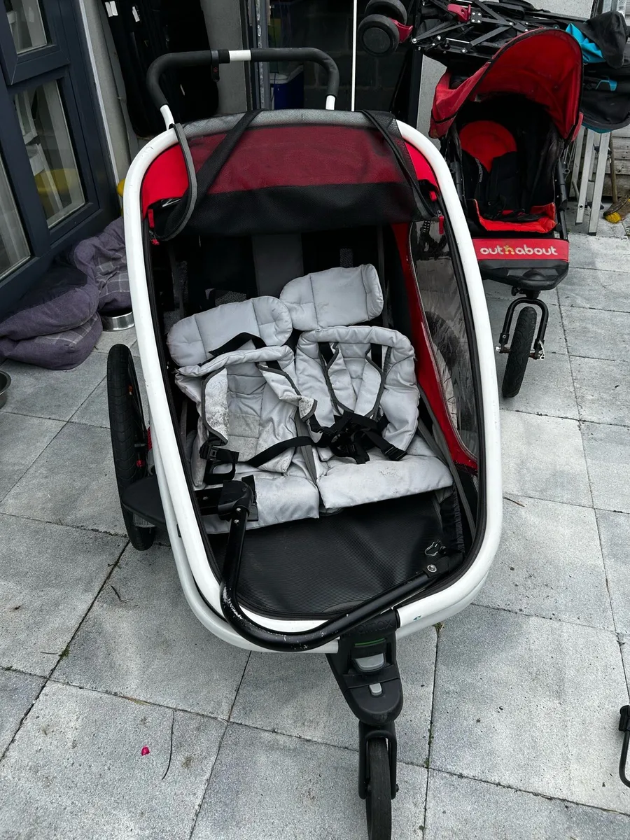 Hamax Outback Bike Trailer with cover - Image 3