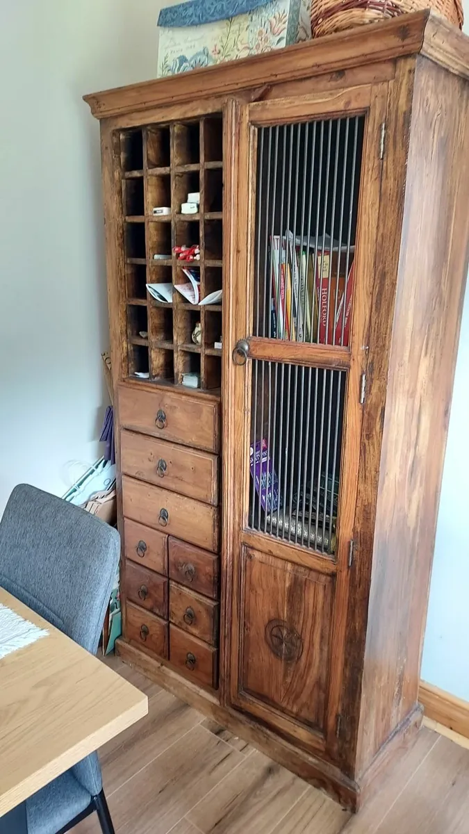 wooden stand / wine storage - Image 1
