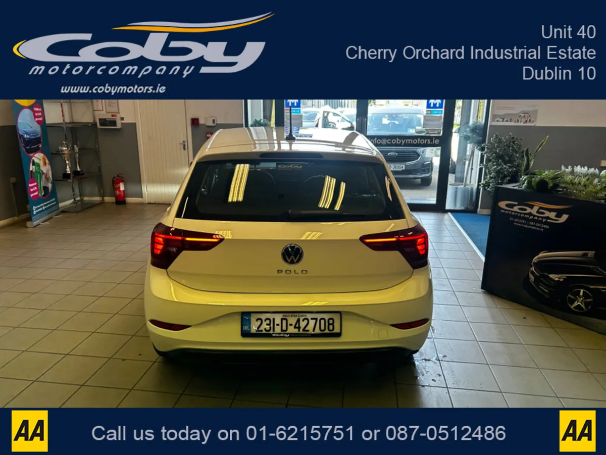 Volkswagen Polo LIFE 1.0 TSI 95BHP 5DR AUTO. Prist - Image 4