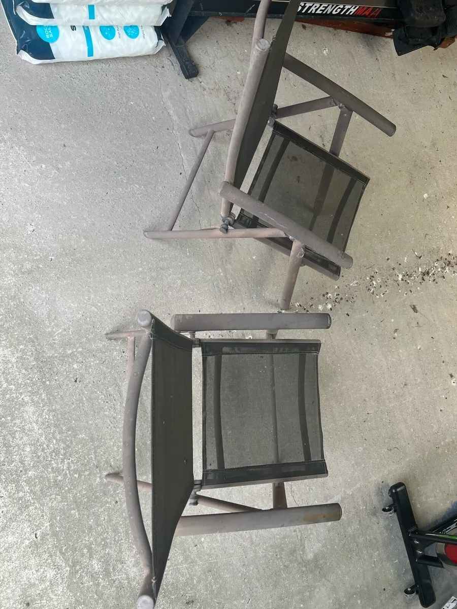 2 garden chairs - Image 4