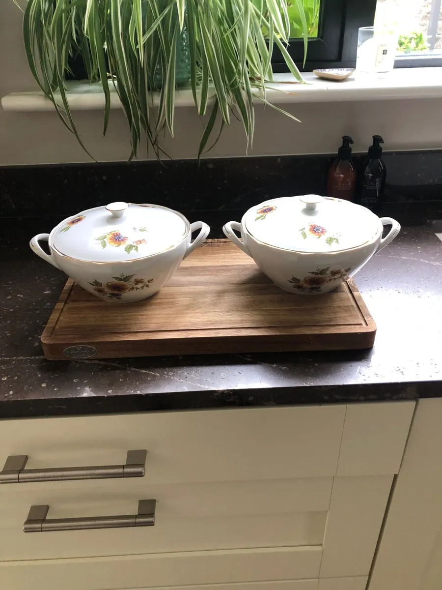 Pair of vegetable tureens - Image 4