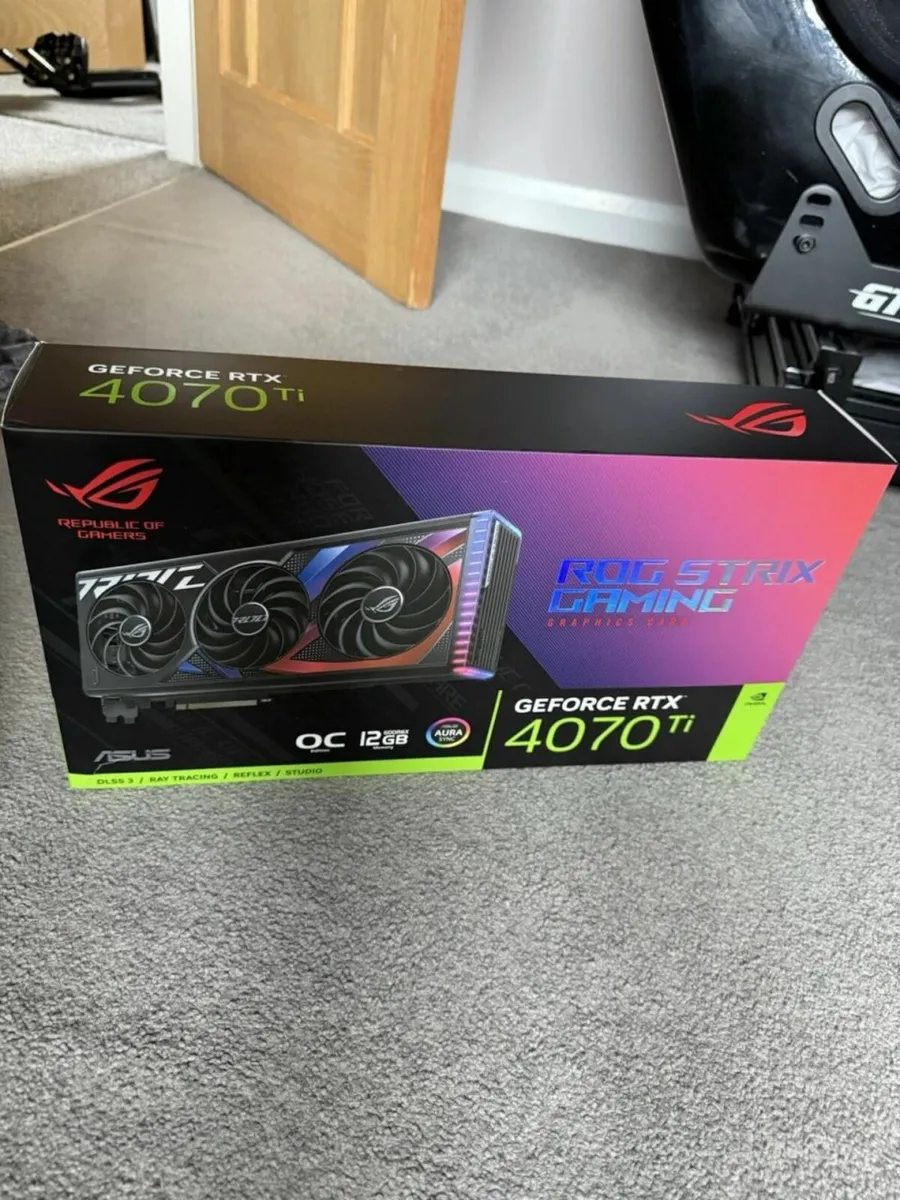 ASUS ROG Strix GeForce RTX 4070 Ti OC 12GB GDDR6X - Image 1