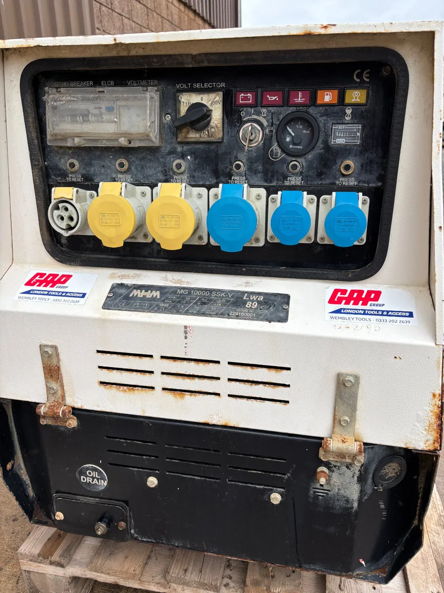 MHM 10KVA Diesel Generator MG10000 - Image 3