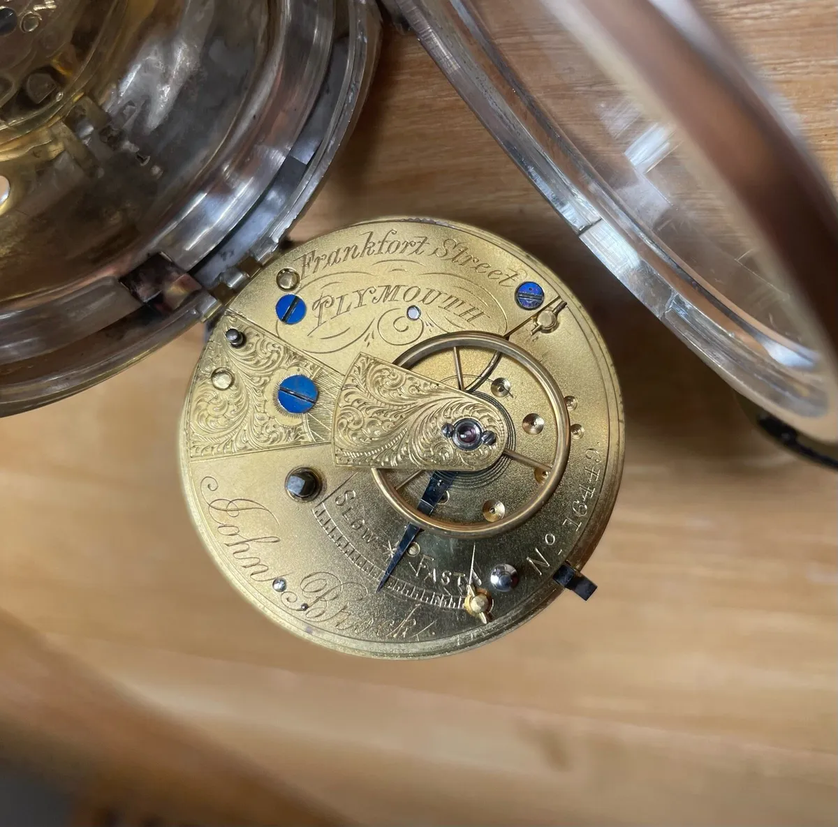 Antique Silver Fusee Pocket Watch - Image 3