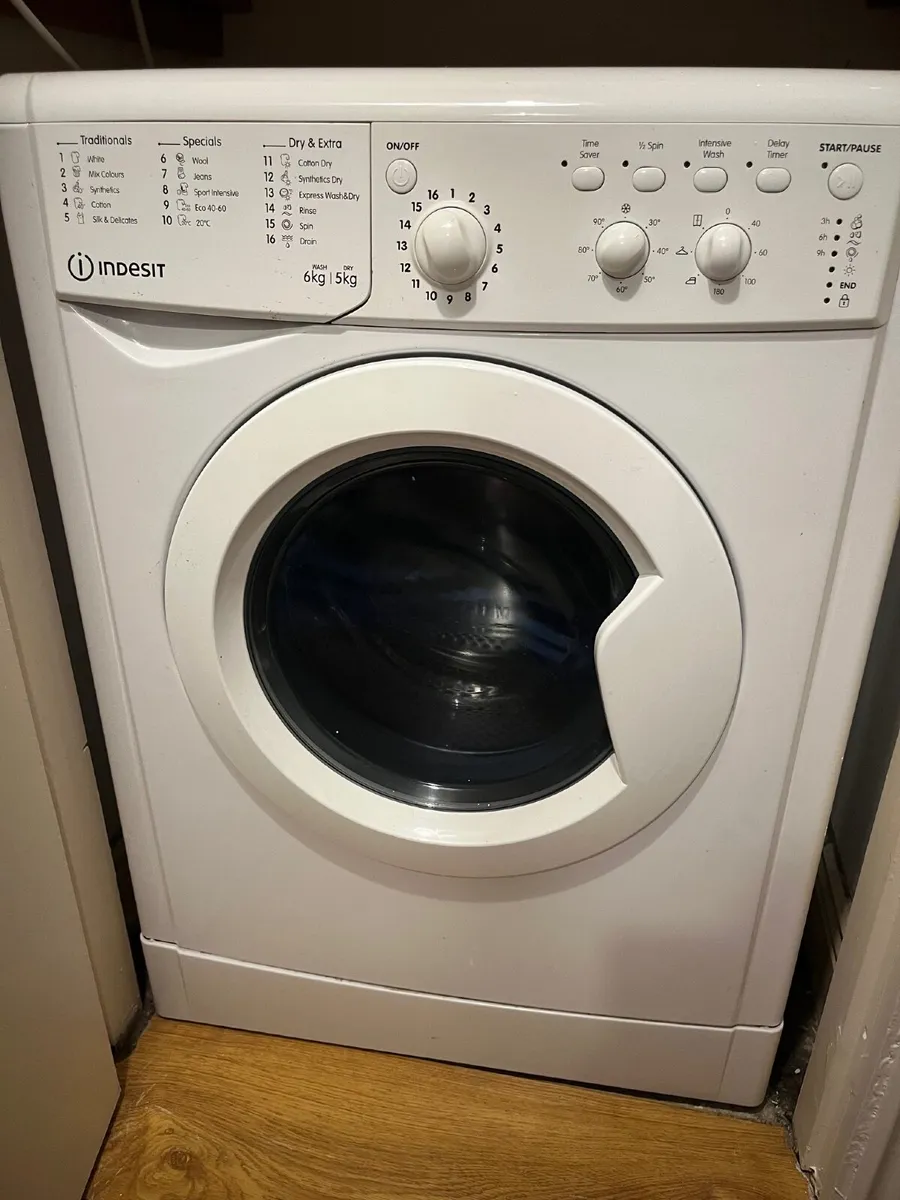 Indesit Washing Machine and Dryer - Image 1