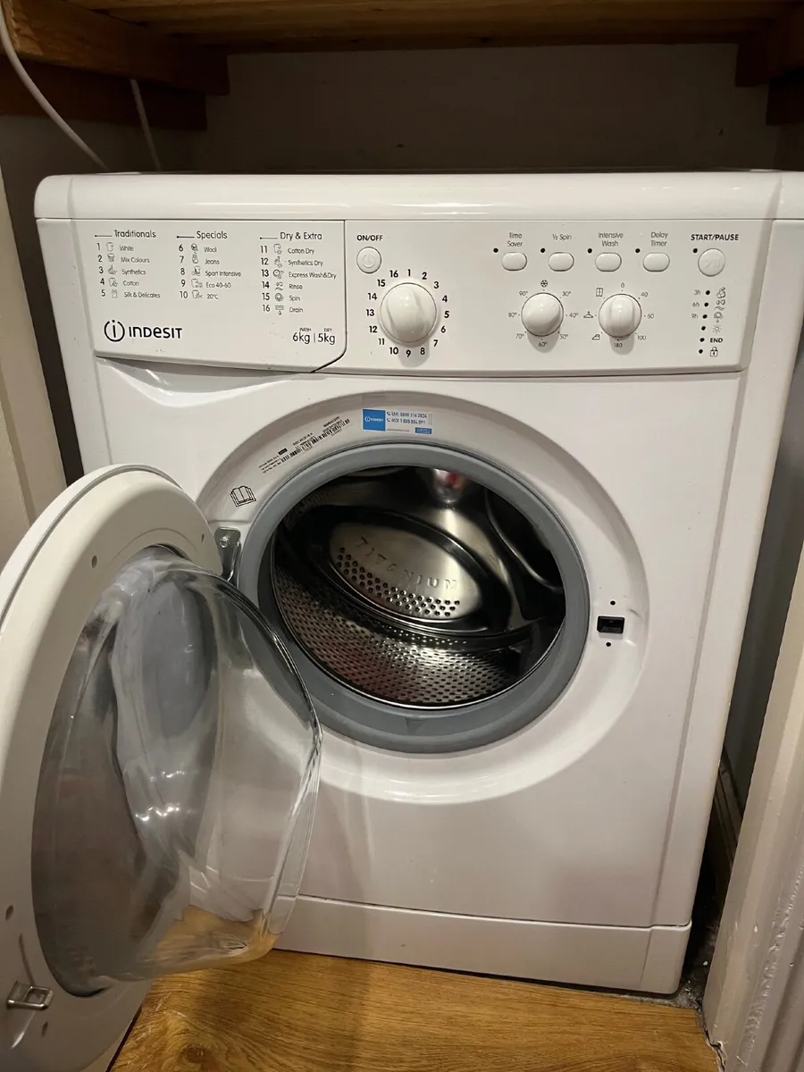 Indesit Washing Machine and Dryer - Image 3