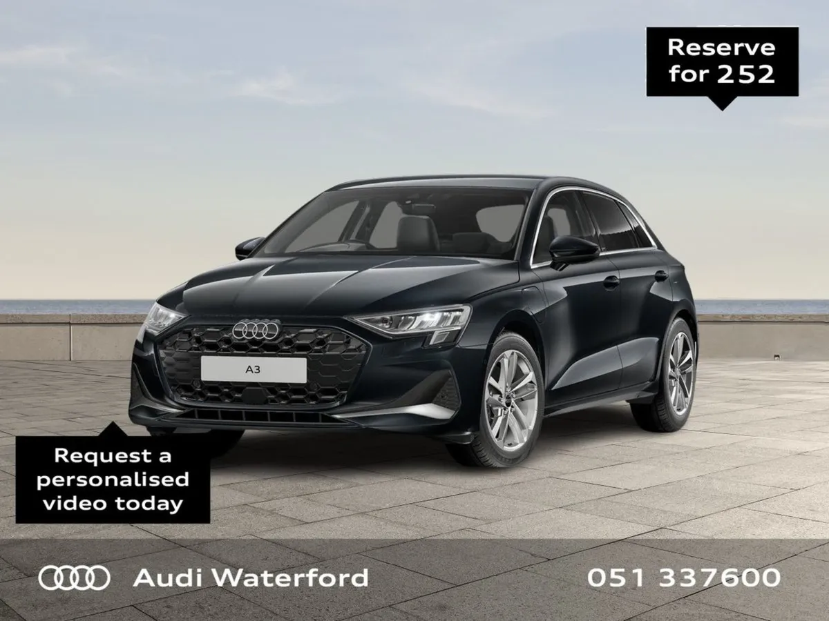 Audi A3 Sportback 40 Tfsi E 204HP S-T SE From  60 - Image 1