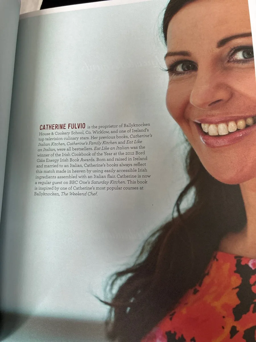 The Weekend Chef Catherine Fulvio Signed Cookbook - Image 4