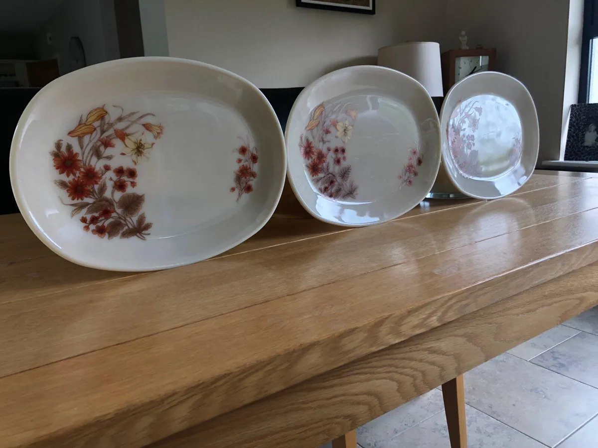 Pyrex serving plates - Image 1