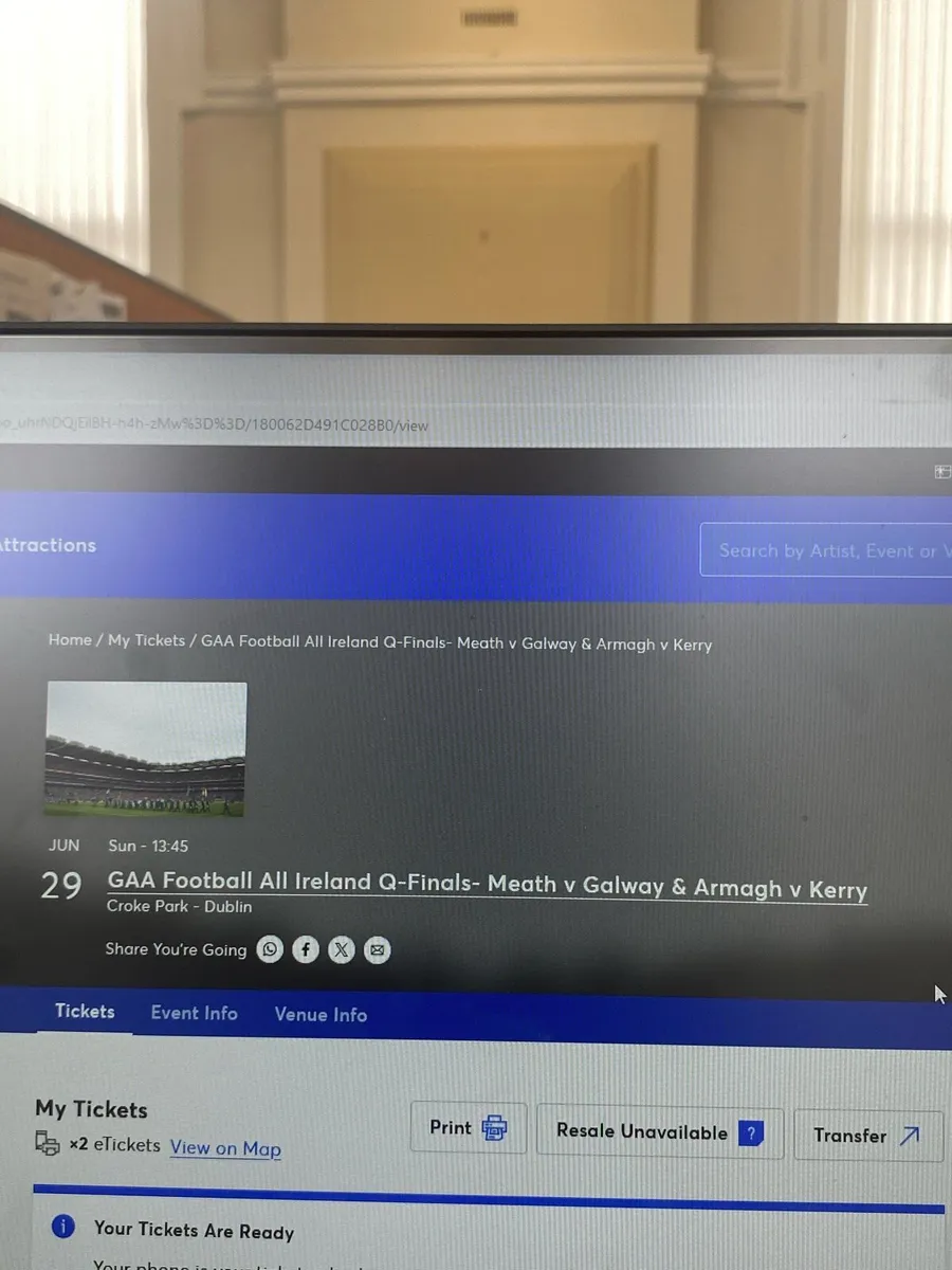 Meath V Galway Tickets