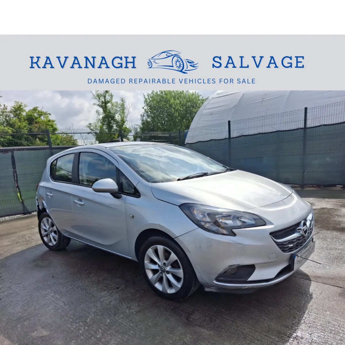 2019 Opel CORSA  Rear Damage - Image 1