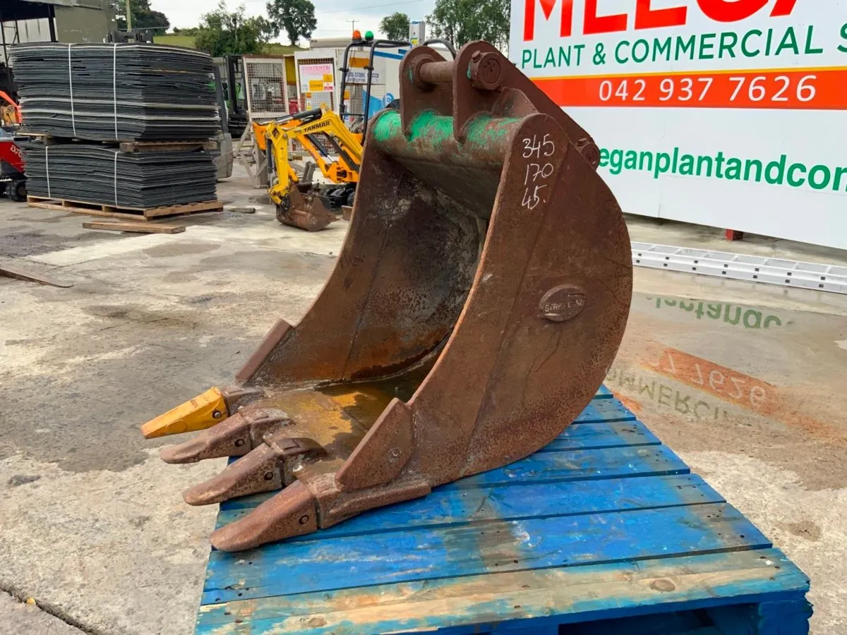 24" STRICKLAND BUCKET...45mm PINS......1222t. - Image 4