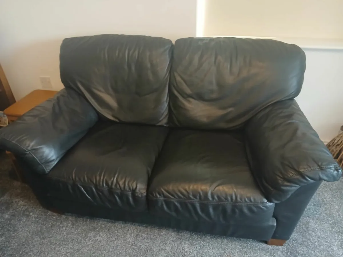2 Seater Leather Sofa