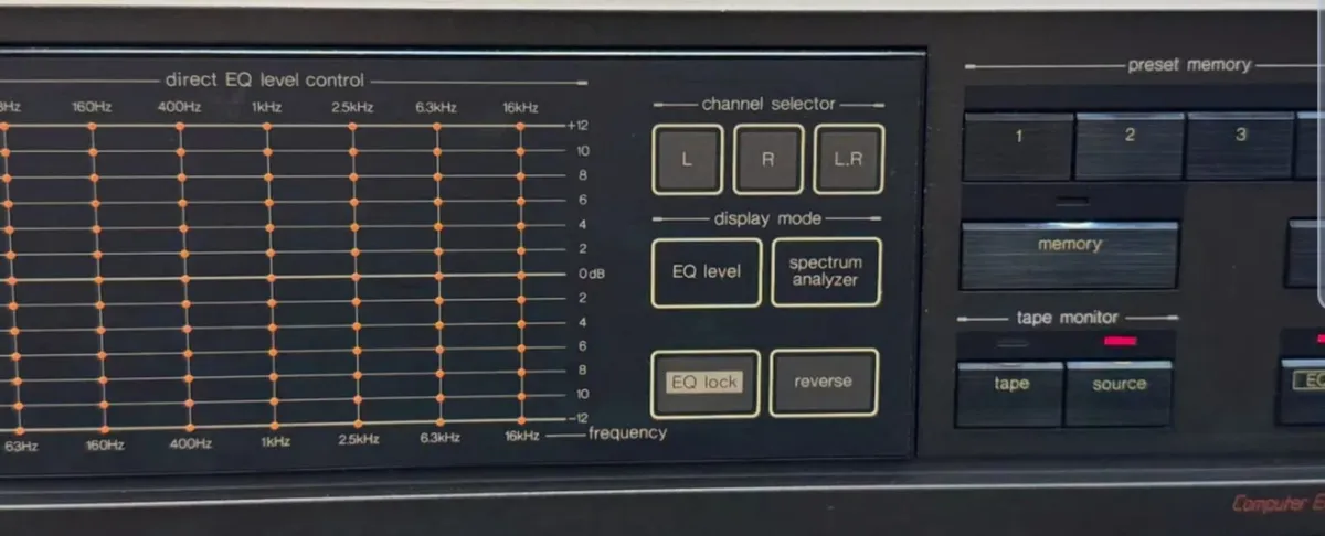Technics Graphic Equaliser - Image 3