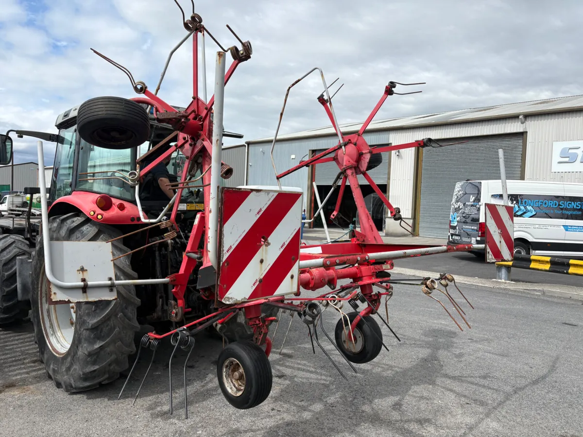 JF - Stoll 4 Rotor Tedder - Image 4