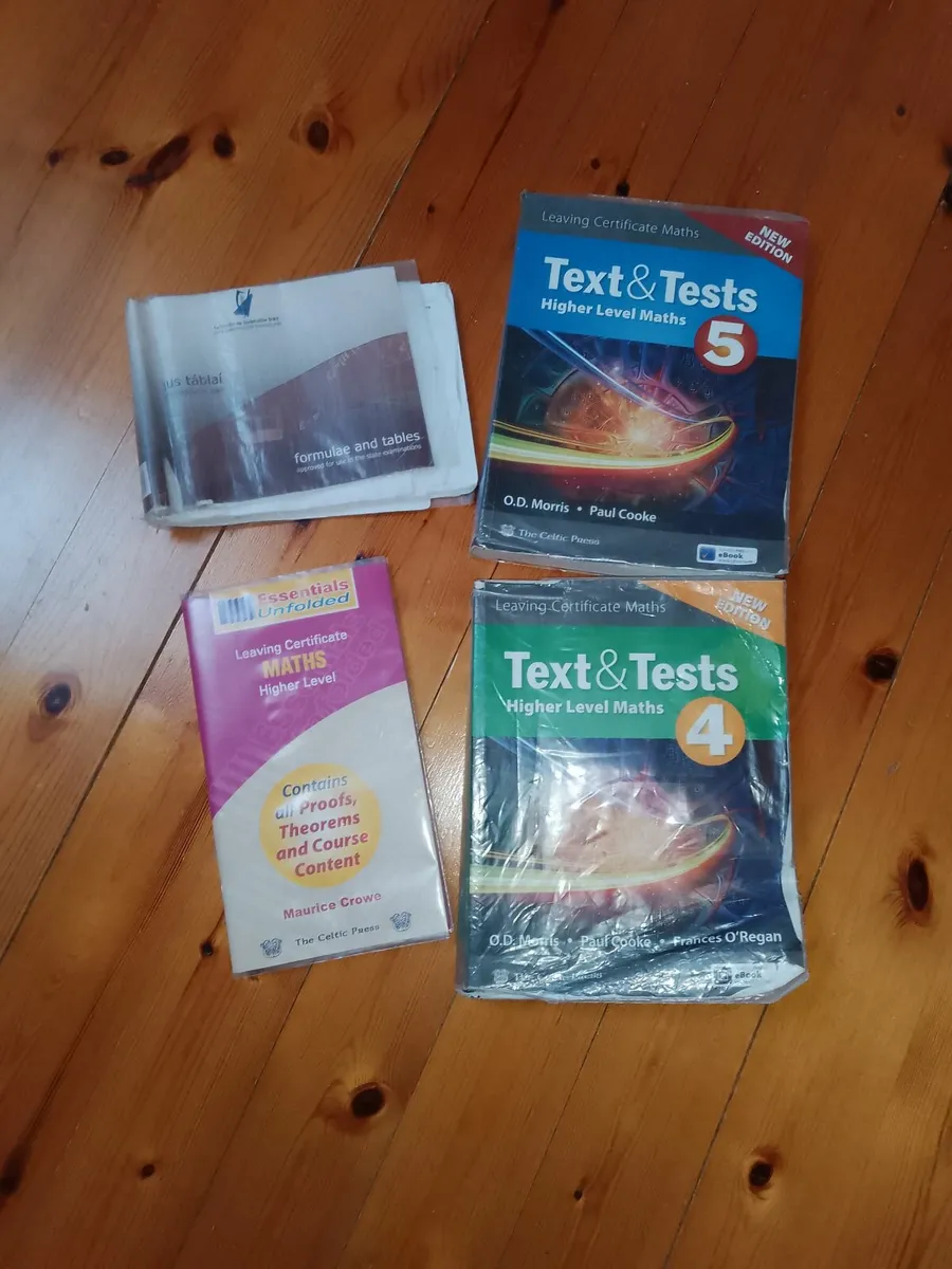Leaving Cert Maths books