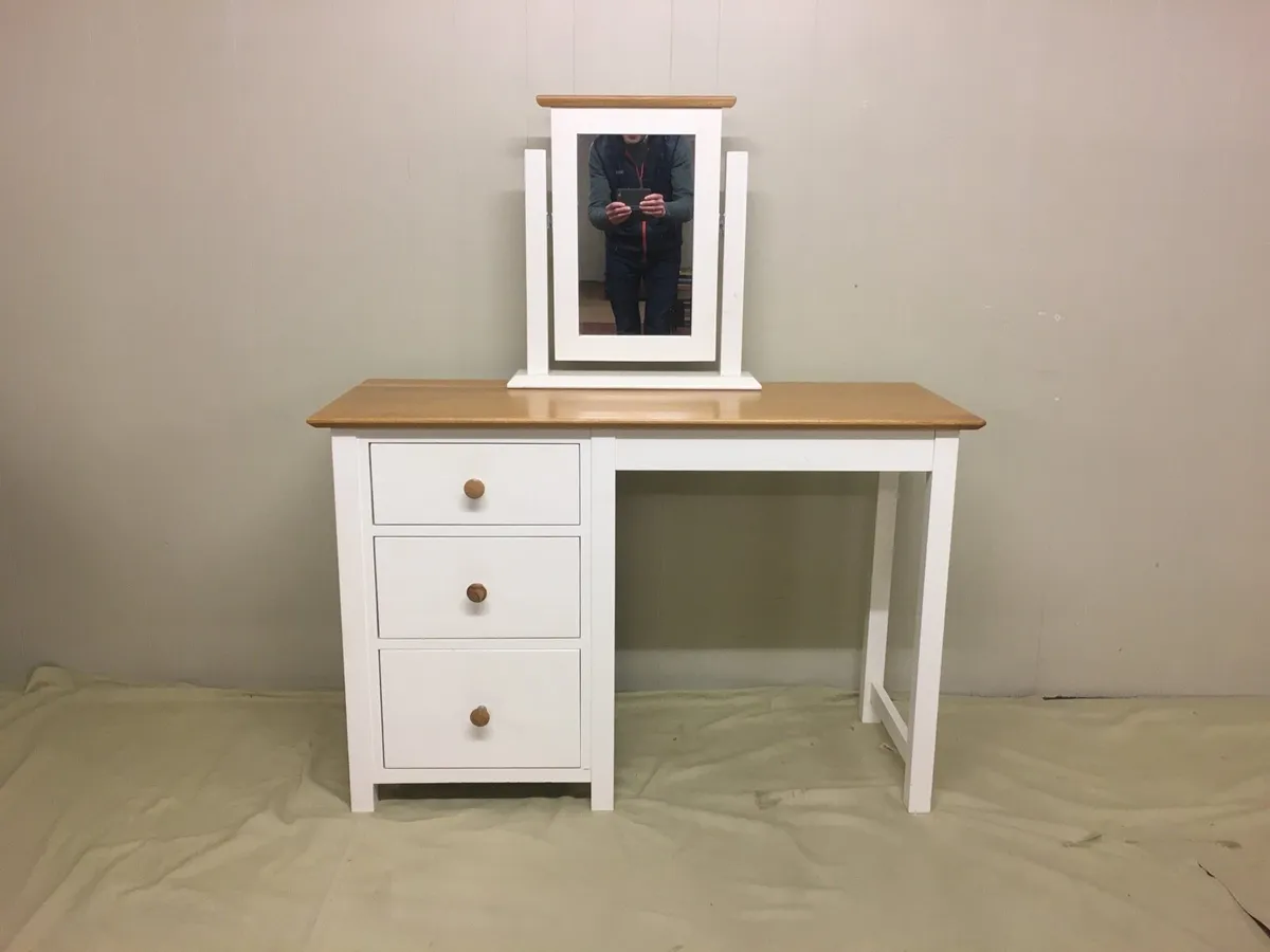 Dressing Table & Mirror - Image 1