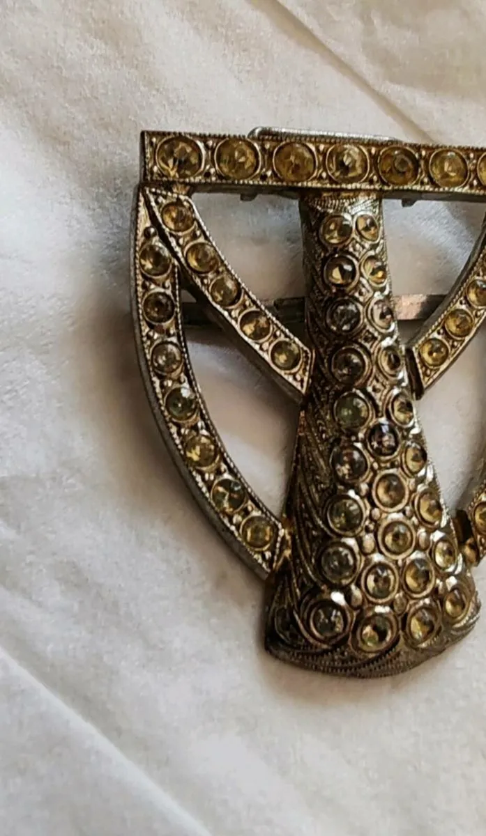 Vintage scarf clip - Image 2