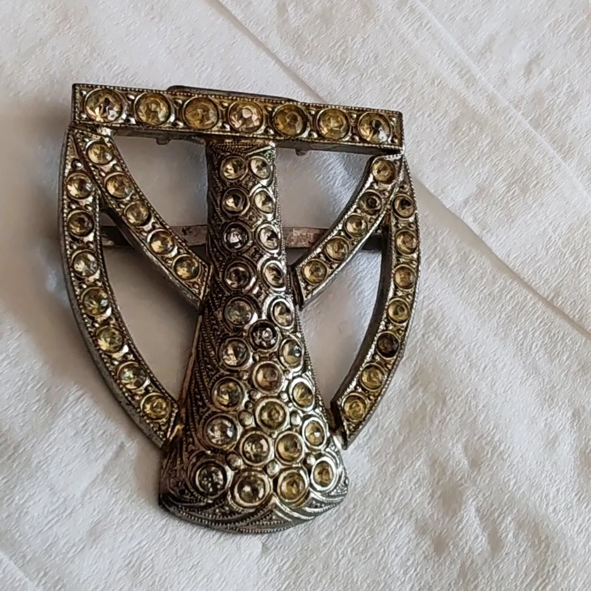 Vintage scarf clip - Image 4