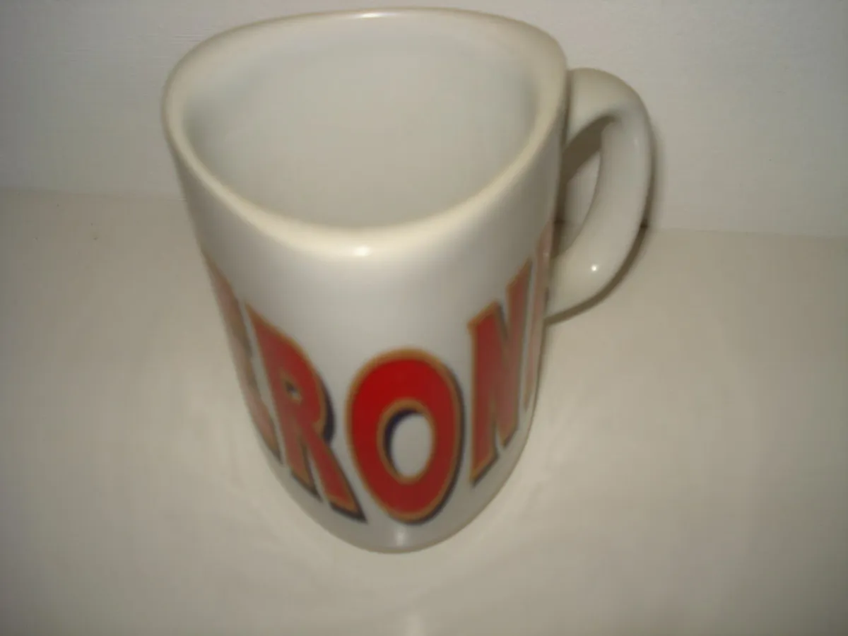 TOBLERONE TRIANGULAR SHAPE  VINTAGE MUG. - Image 2