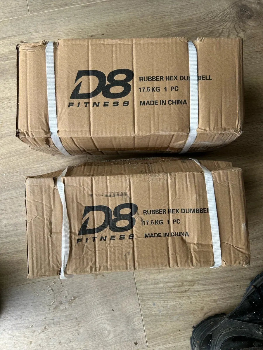 Hex Dumbbells, 17.5kg - Image 3