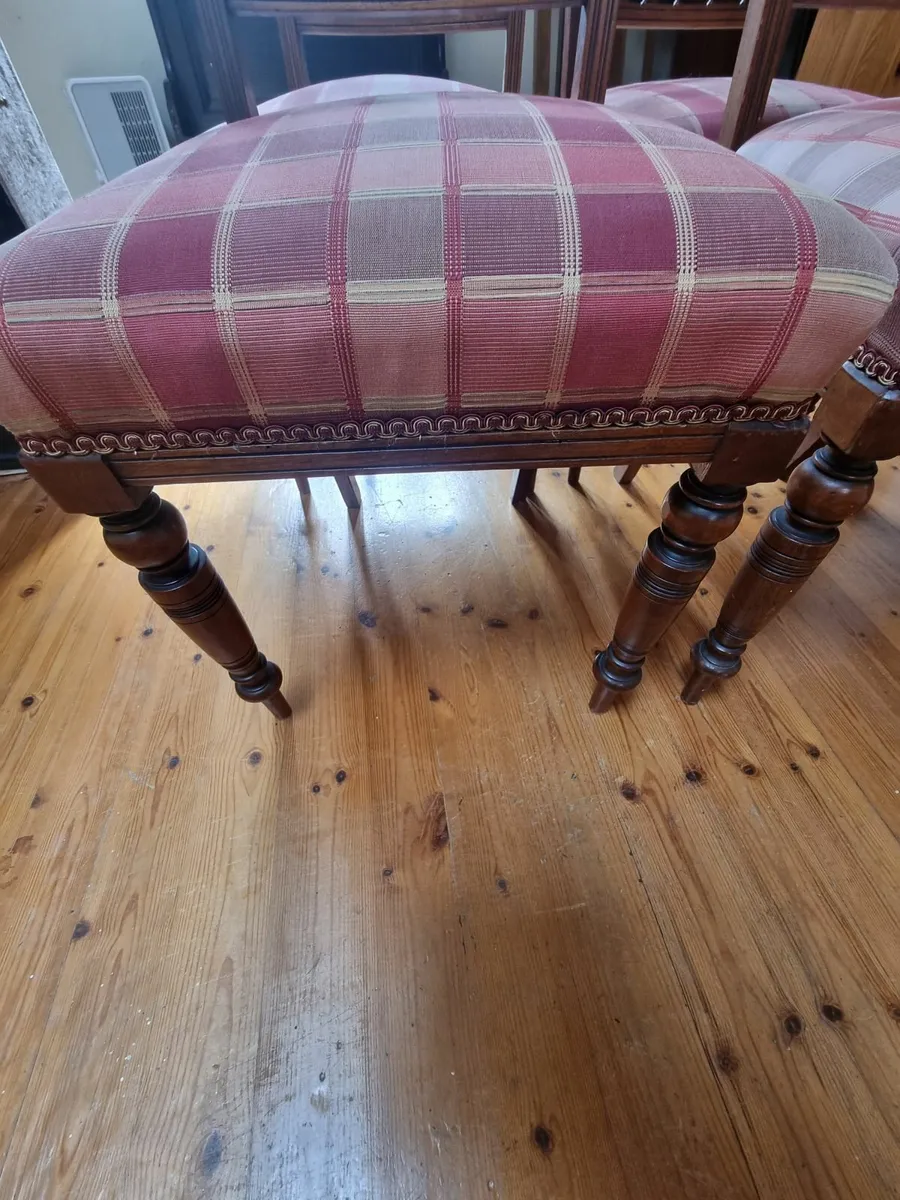 Antique Dining chairs - Image 2