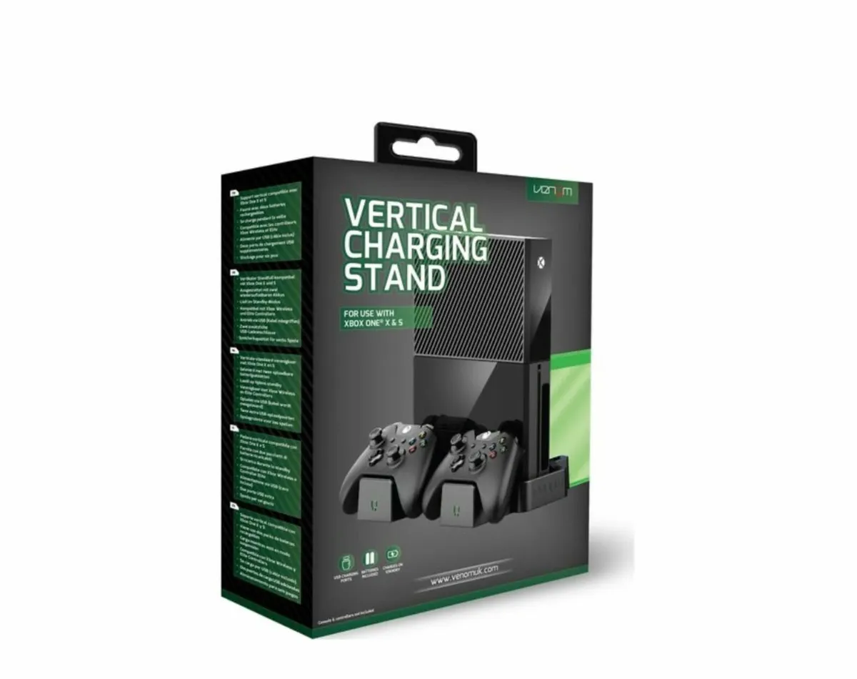 2xBatteries Xbox One X/S Vertical Charging Dock - Image 2