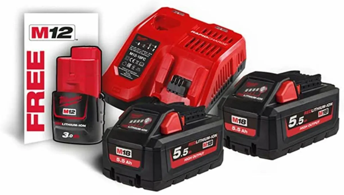 Milwaukee M18 HNRG-552 Battery Pack - Image 2