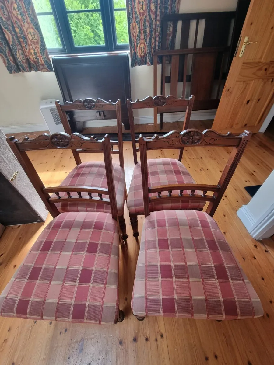 Antique Dining chairs - Image 1