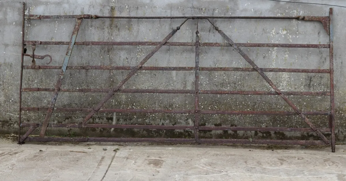 Wrought iron gate - Image 1
