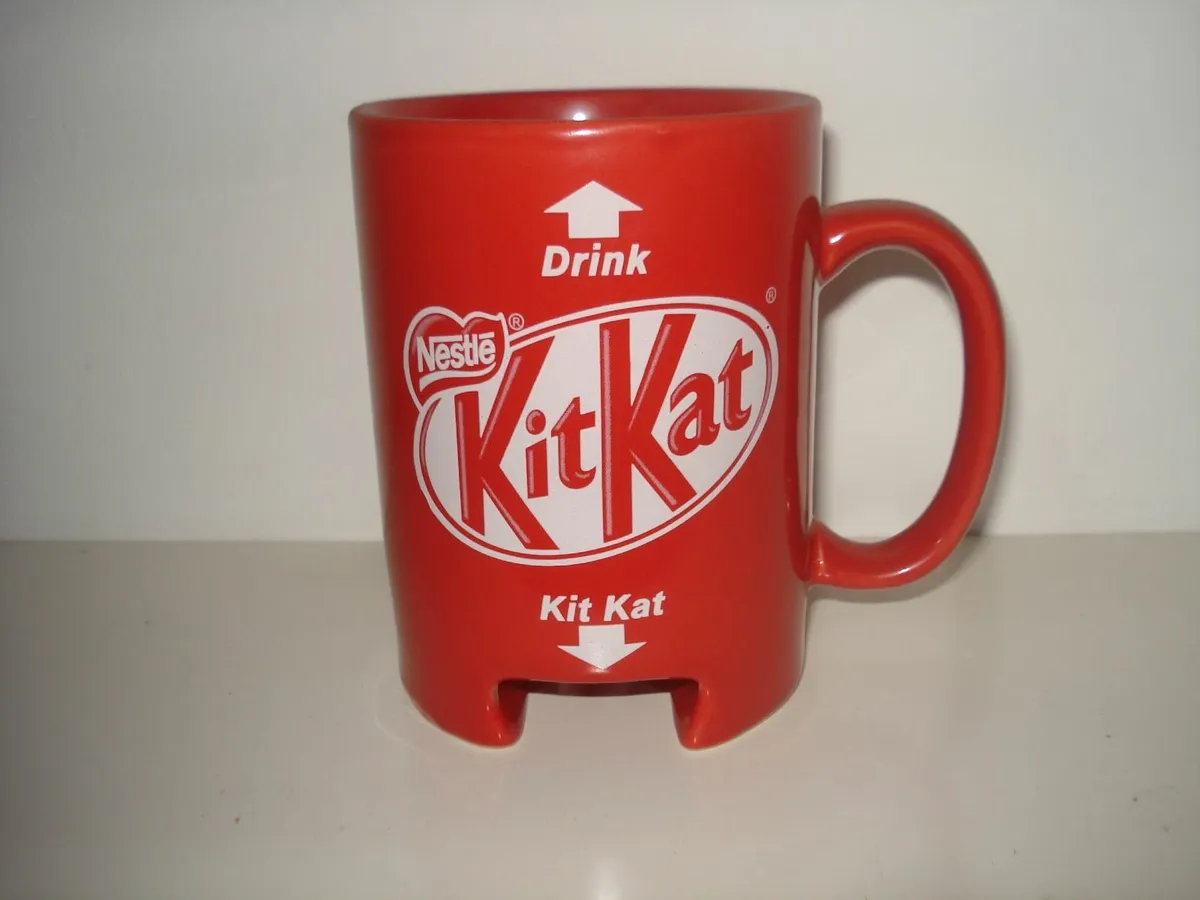 NESTLE KIT KAT CERAMIC SLOT HOLDER  MUG. - Image 1