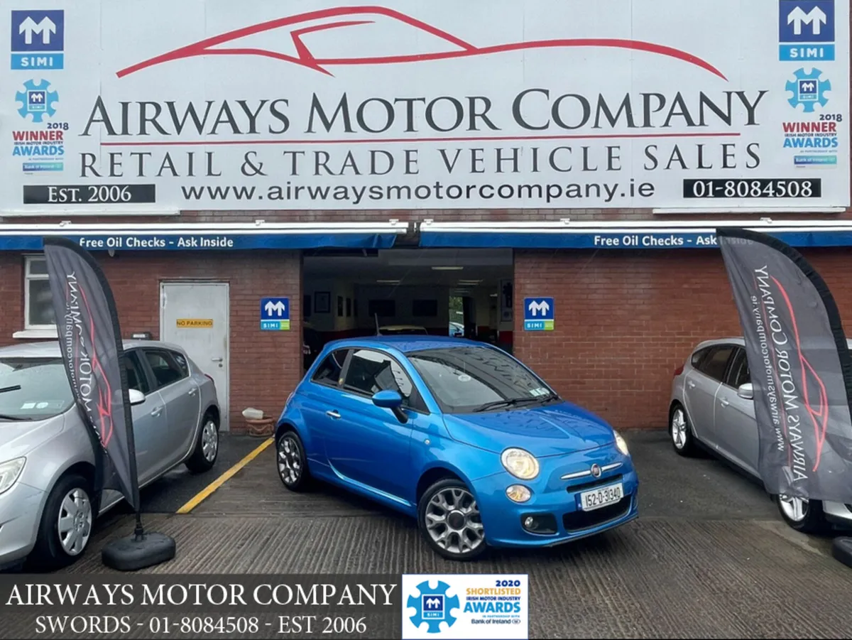 Fiat 500 1.2  * 5 SPEED MANUAL * MEDIA STREAM * US - Image 1