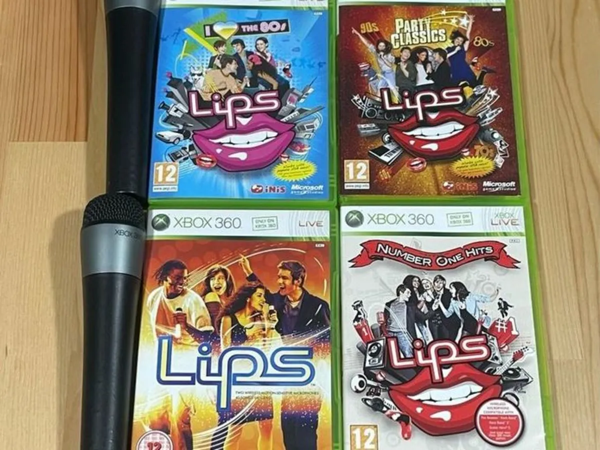 All Karaoke games Lips 2 Microphones for Xbox 360 - Image 2