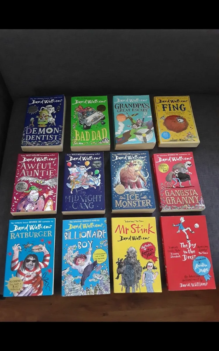 David Walliams kids books in like new condition